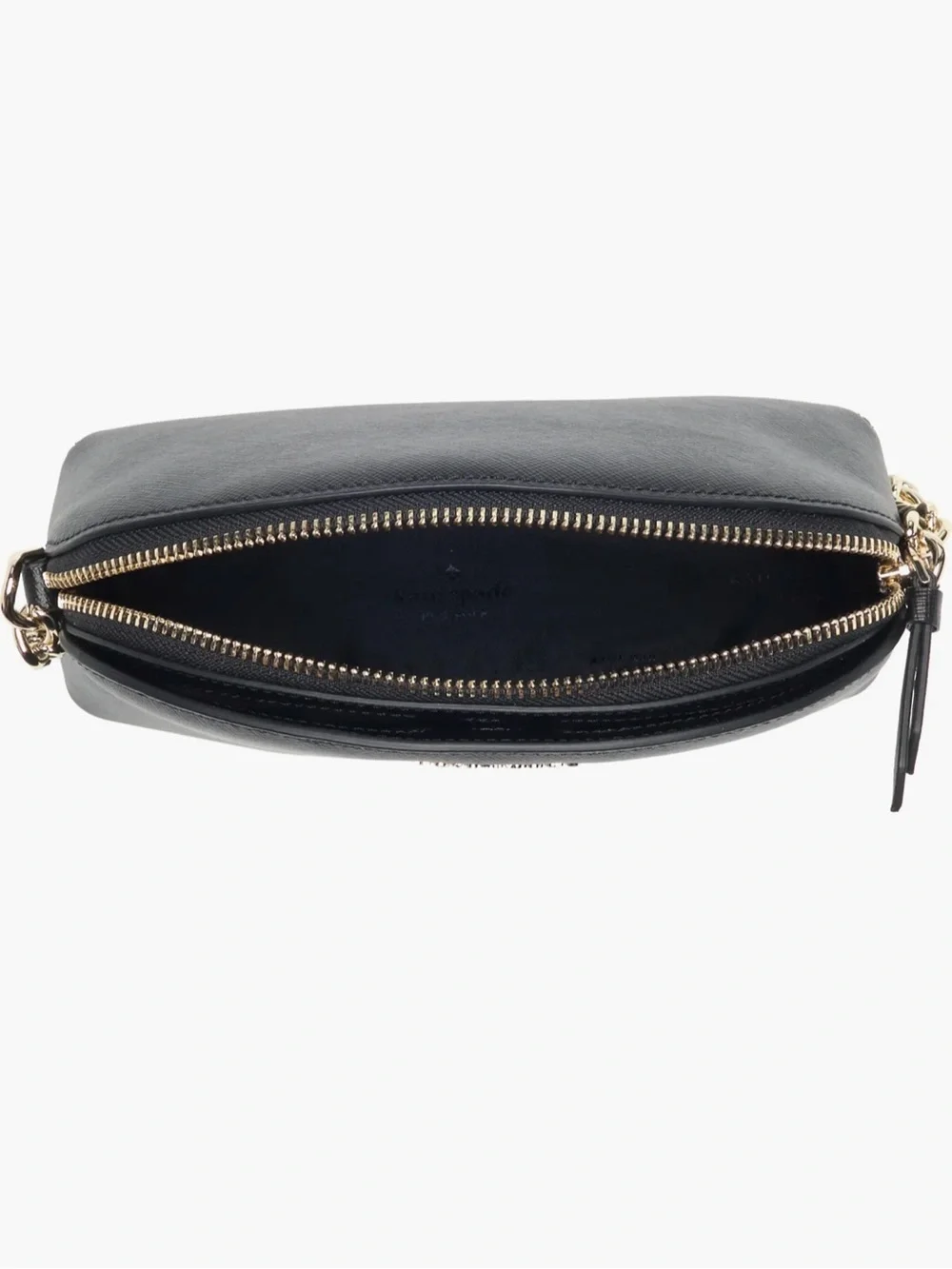 Kate Spade Black and Gold Crossbody Bag
